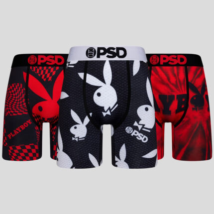PSD Playboy Kit 3 Pack Mens Boxers